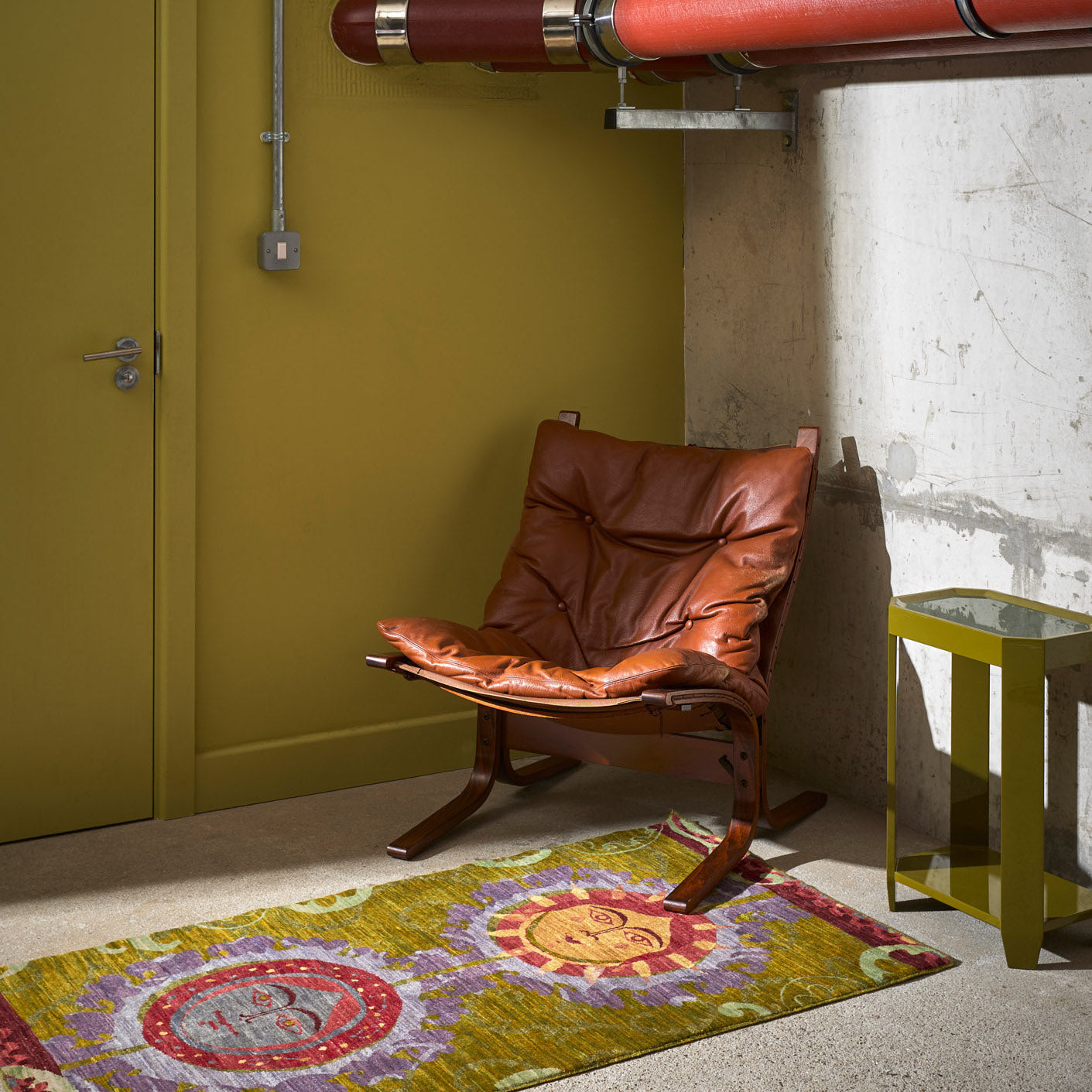 Luminous Sisters Hand-knotted Rug