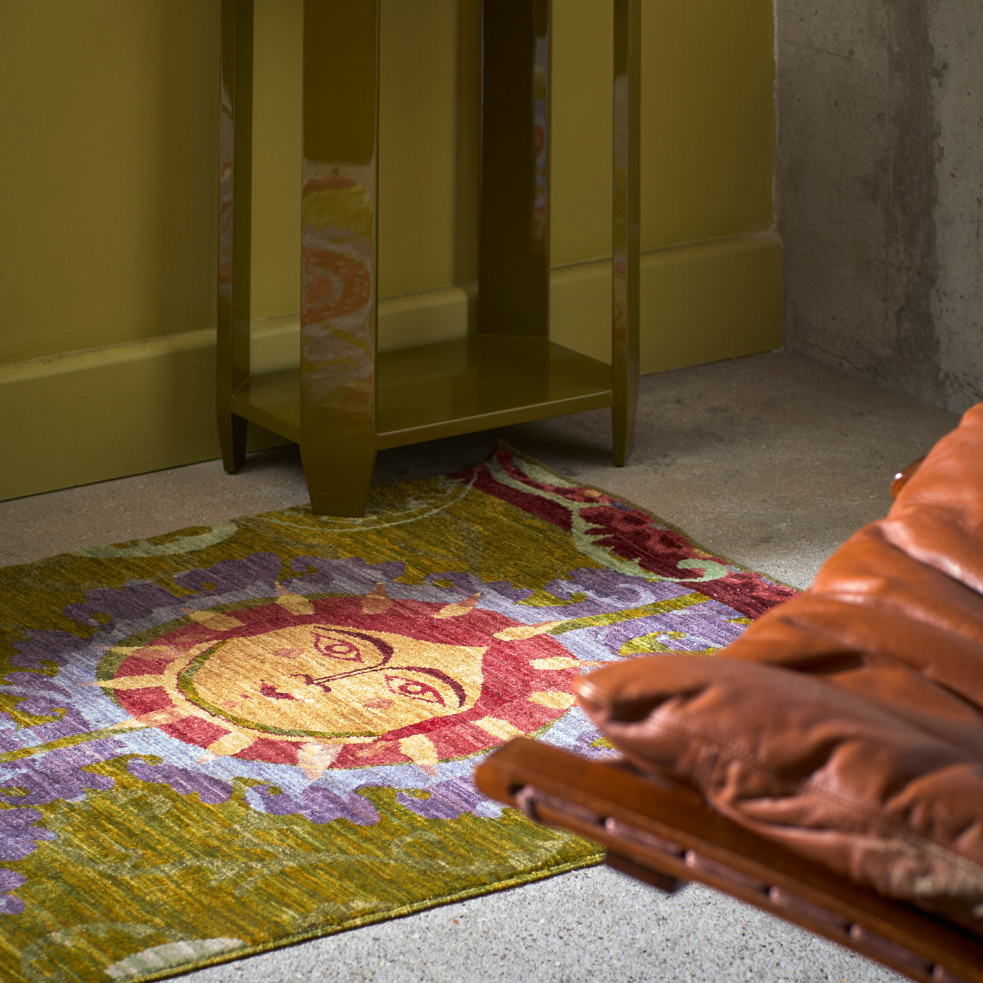 Luminous Sisters Hand-knotted Rug