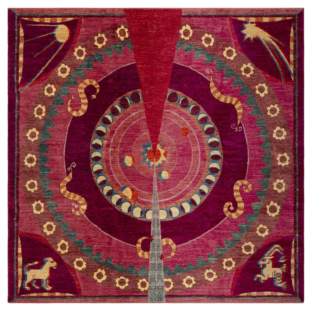 Zenith Point Hand-knotted Rug