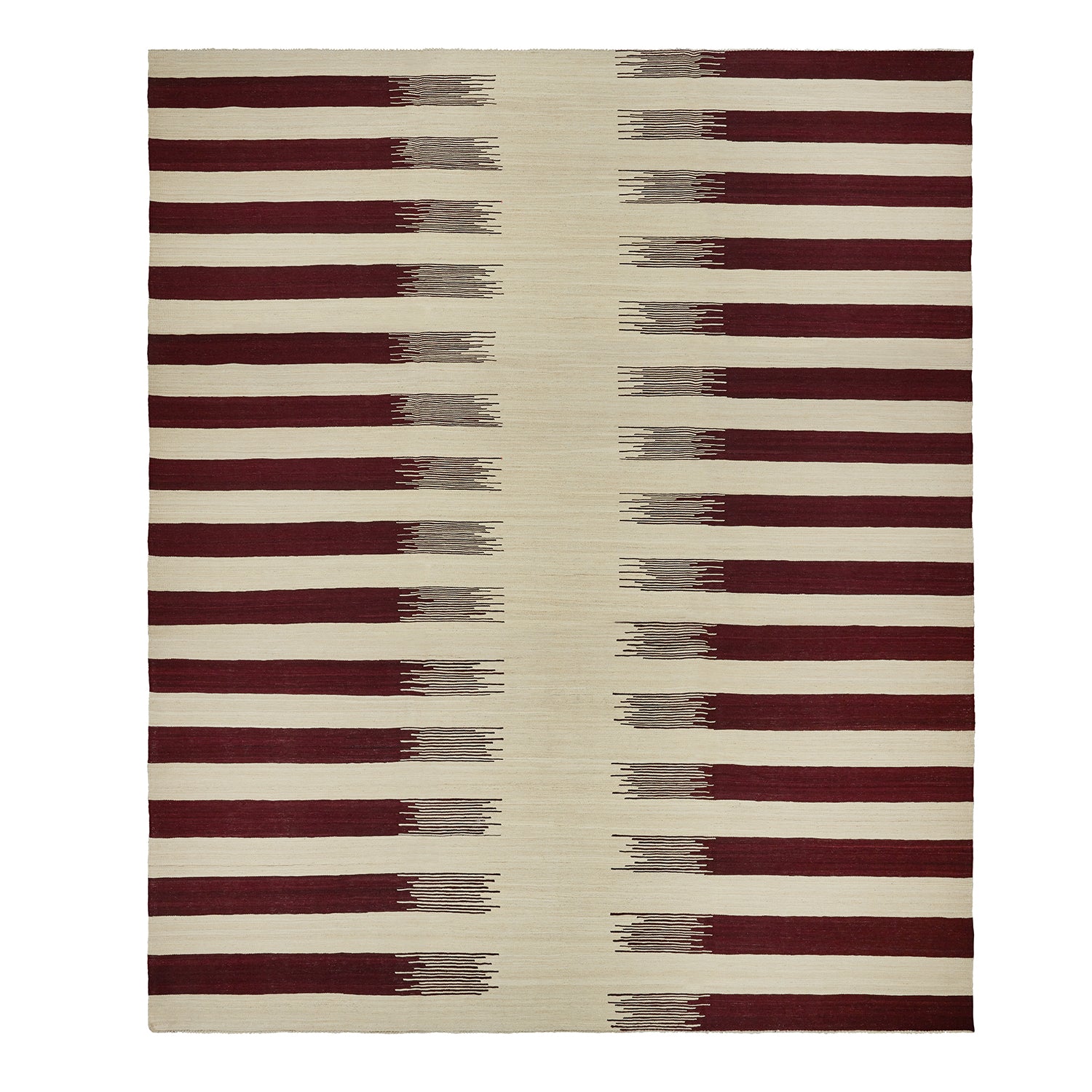 Band-e Amir Flatweave Rug - Burgundy