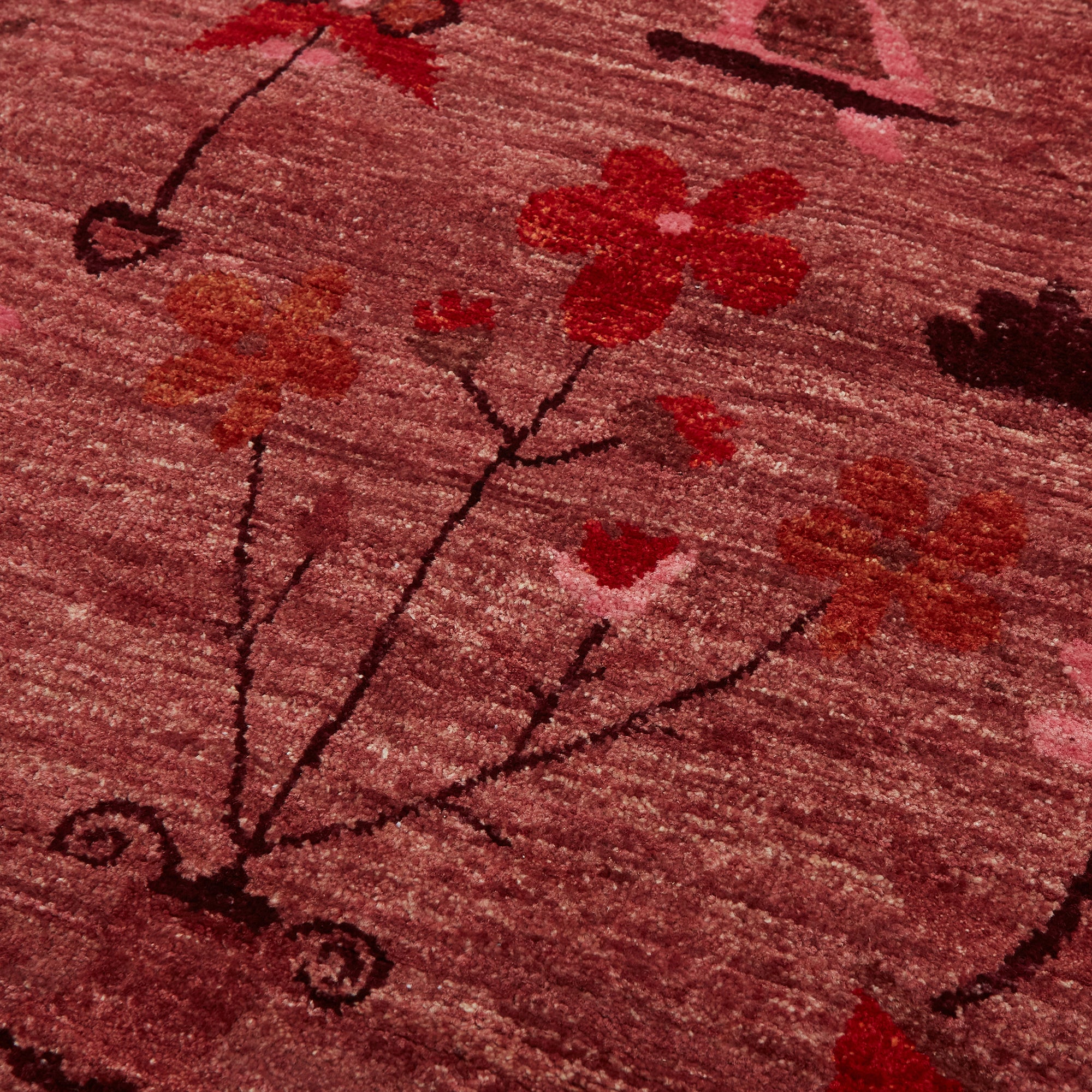 Babur’s Bloom Hand-knotted Rug