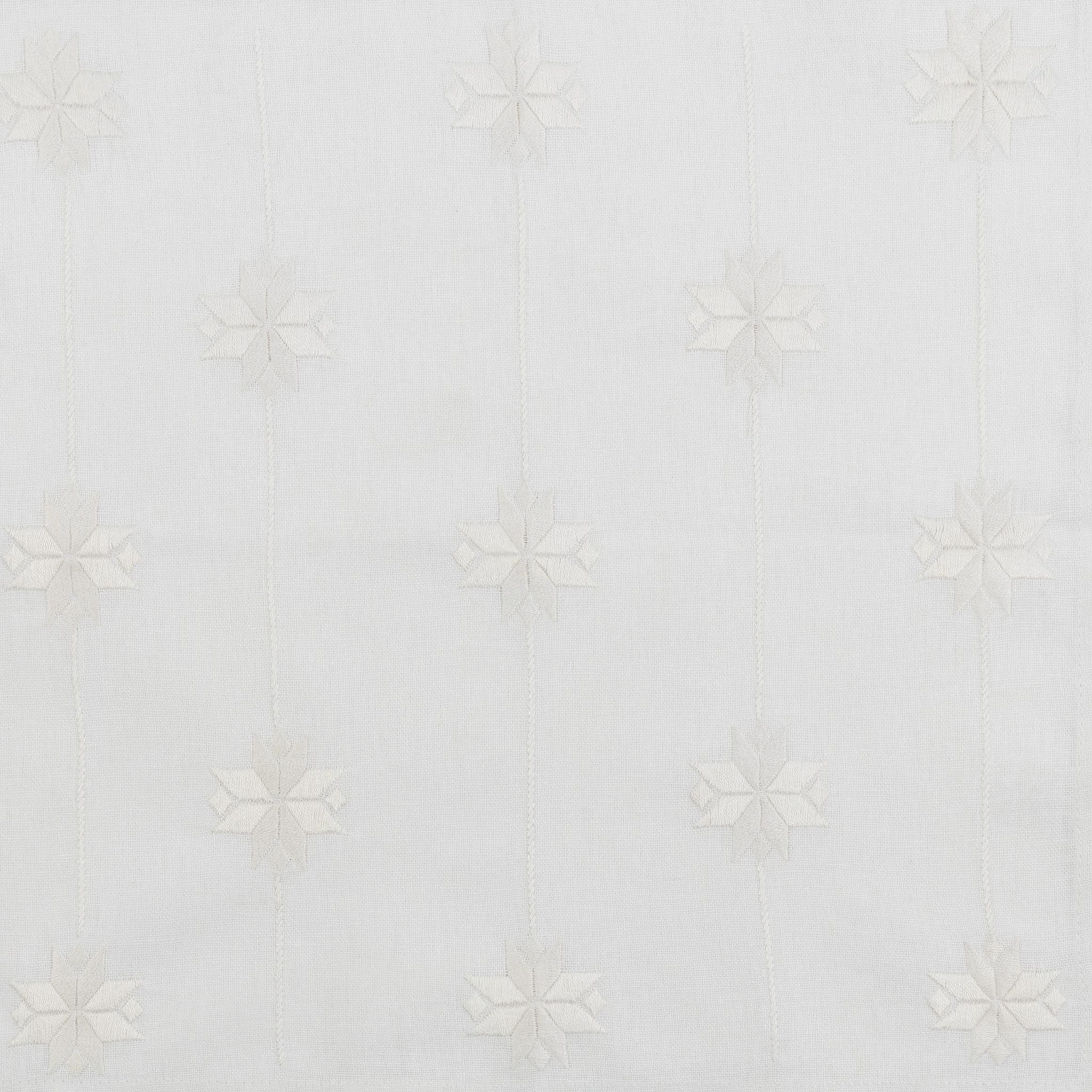 Kandahari Star - Hand-Embroidered Fabric