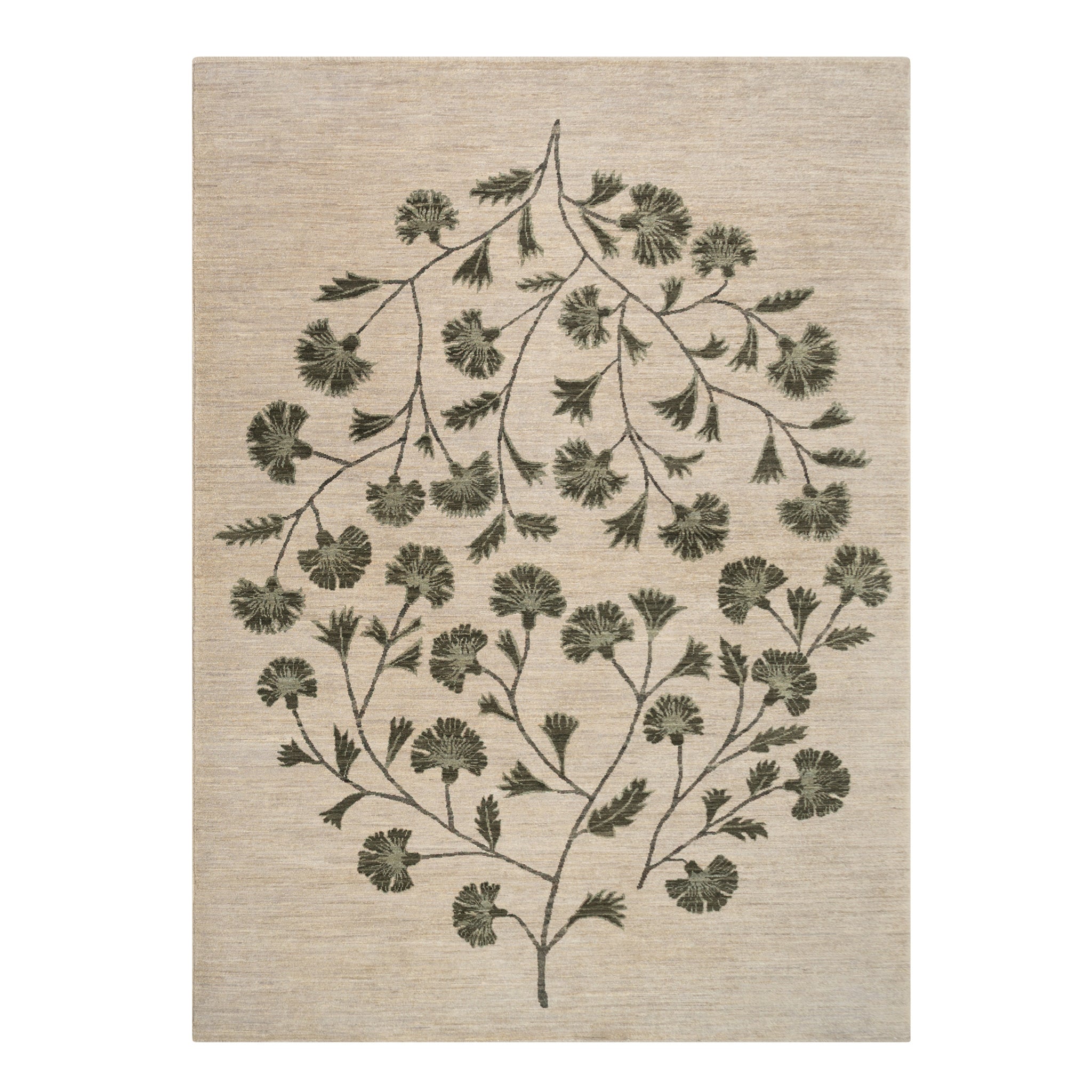 Carnation Hand-knotted Rug