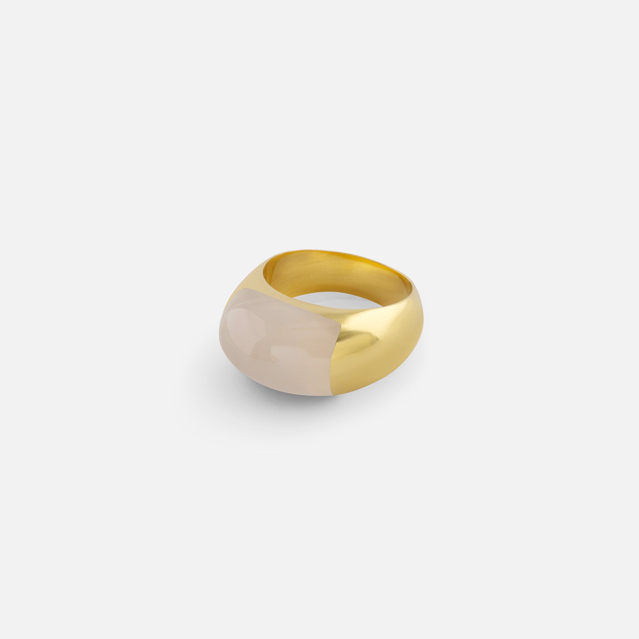Pink Onyx Chunky Ring