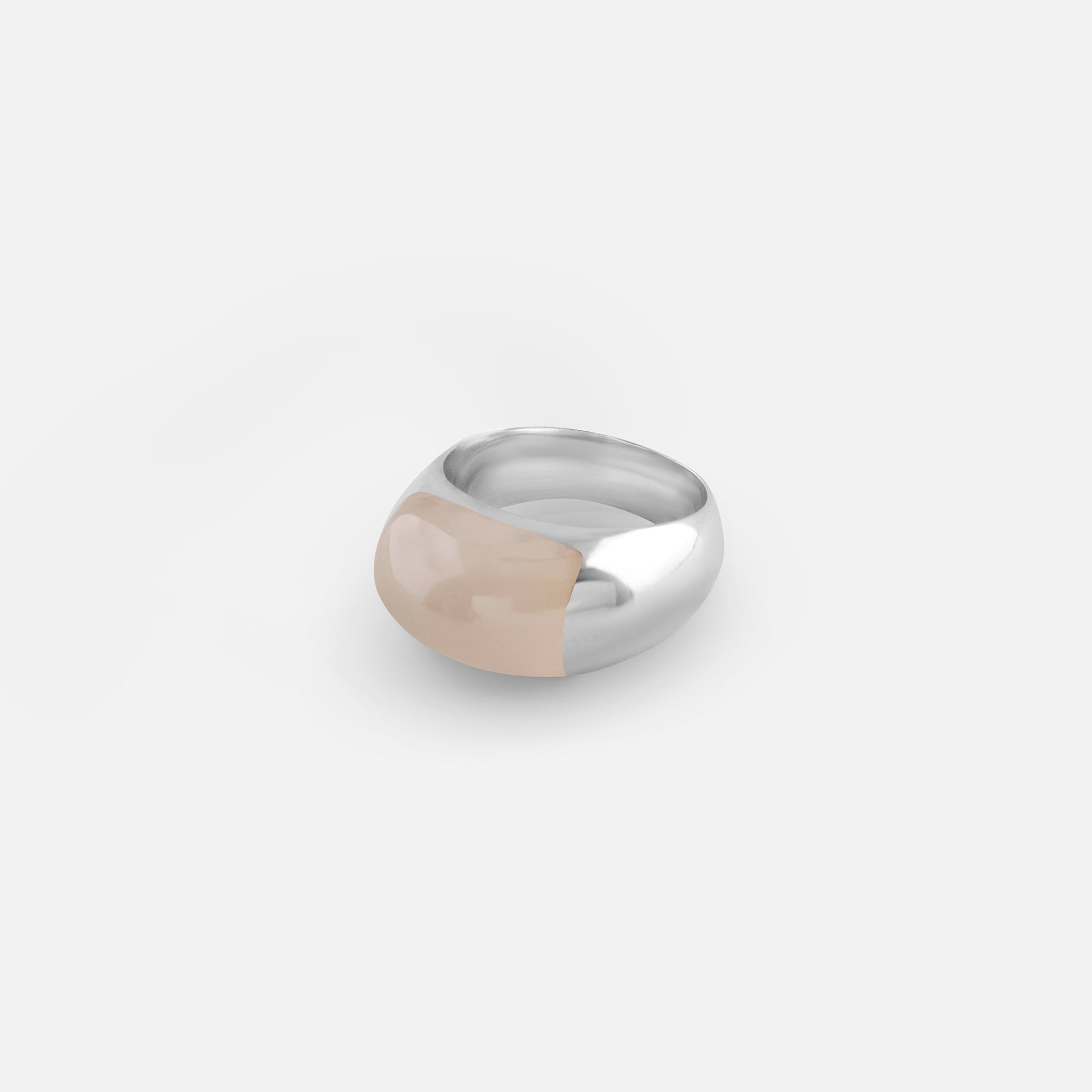 Pink Onyx Chunky Ring