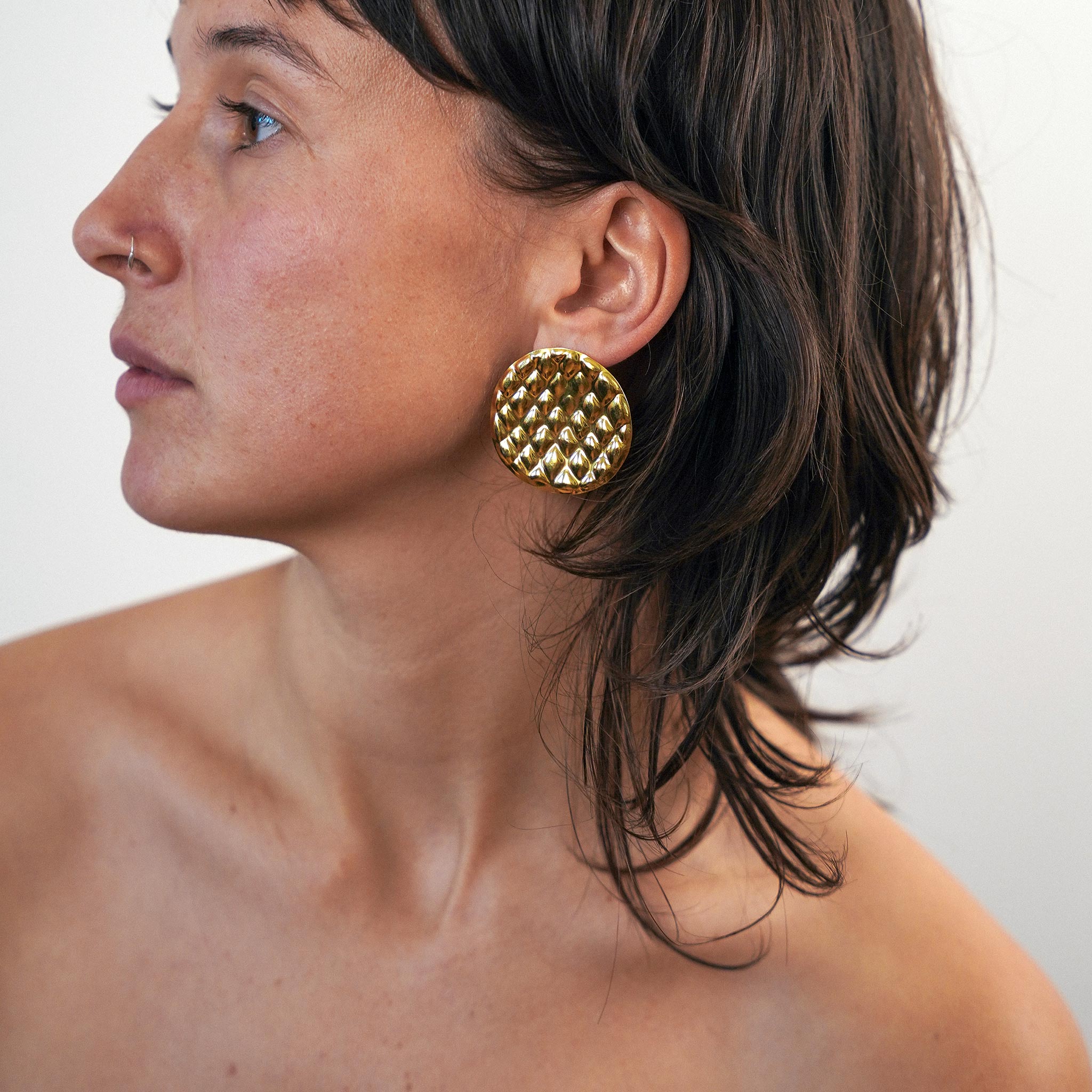 Diamond Naan Earrings