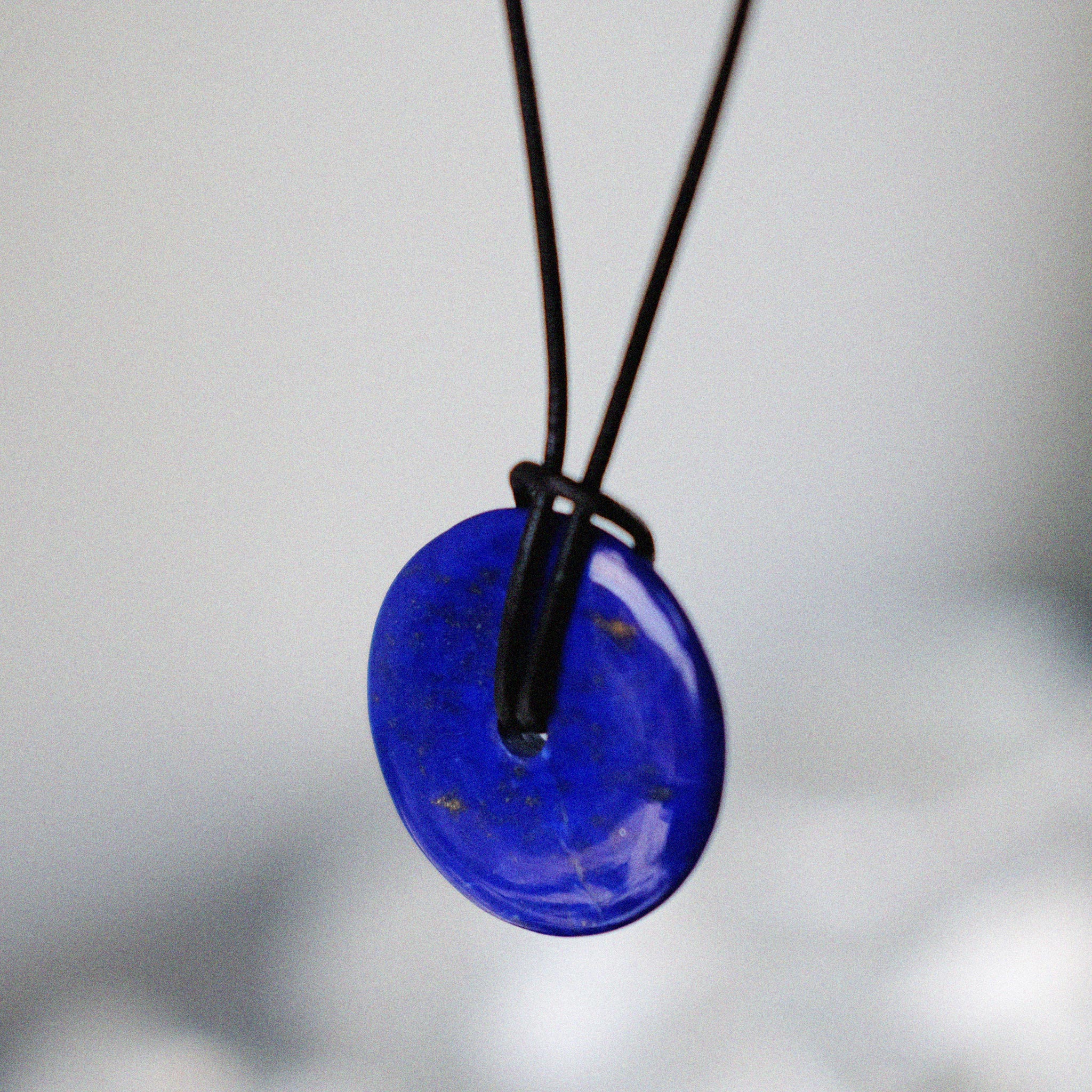 Mahtāb Lapis Pendant