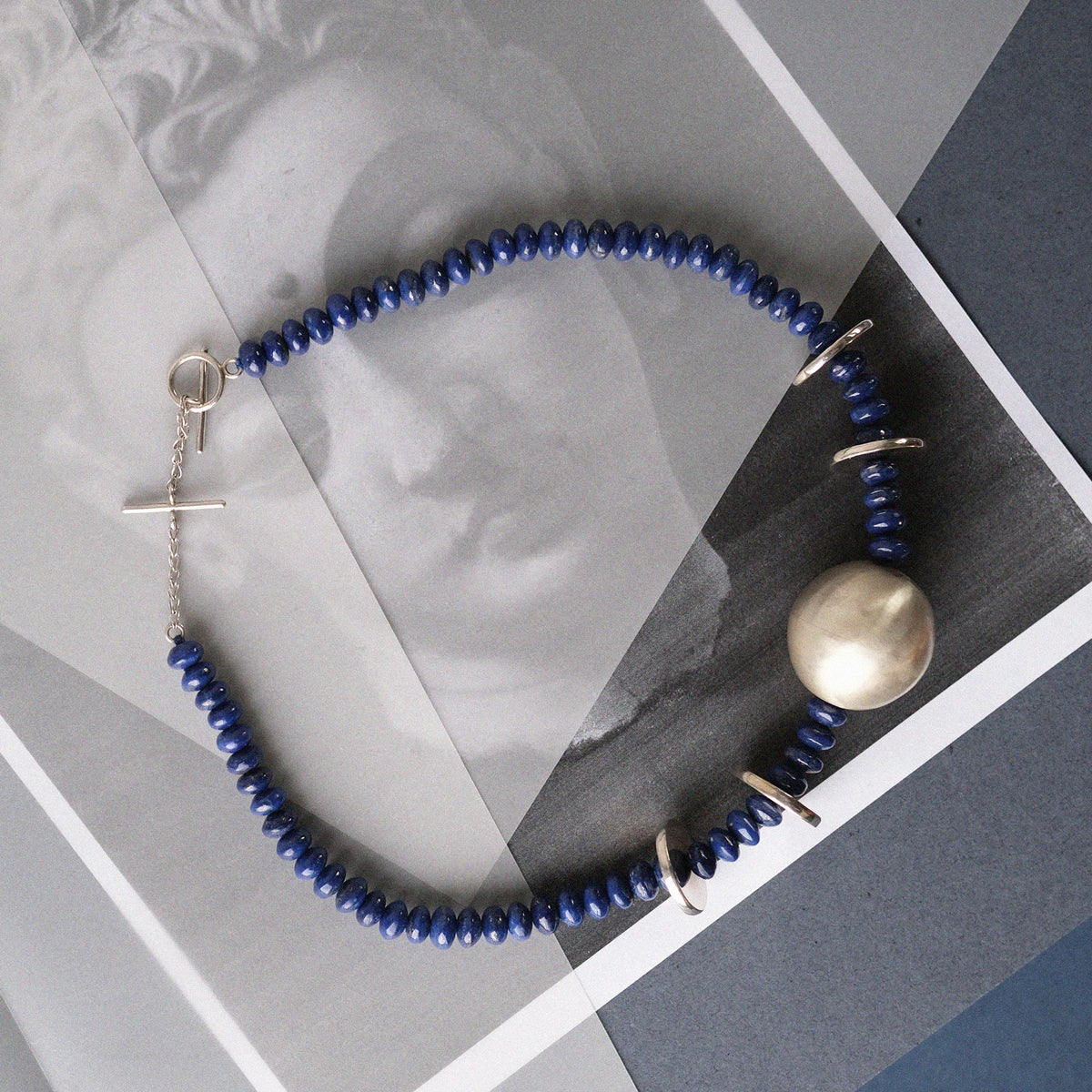 Zuhal Lapis Choker