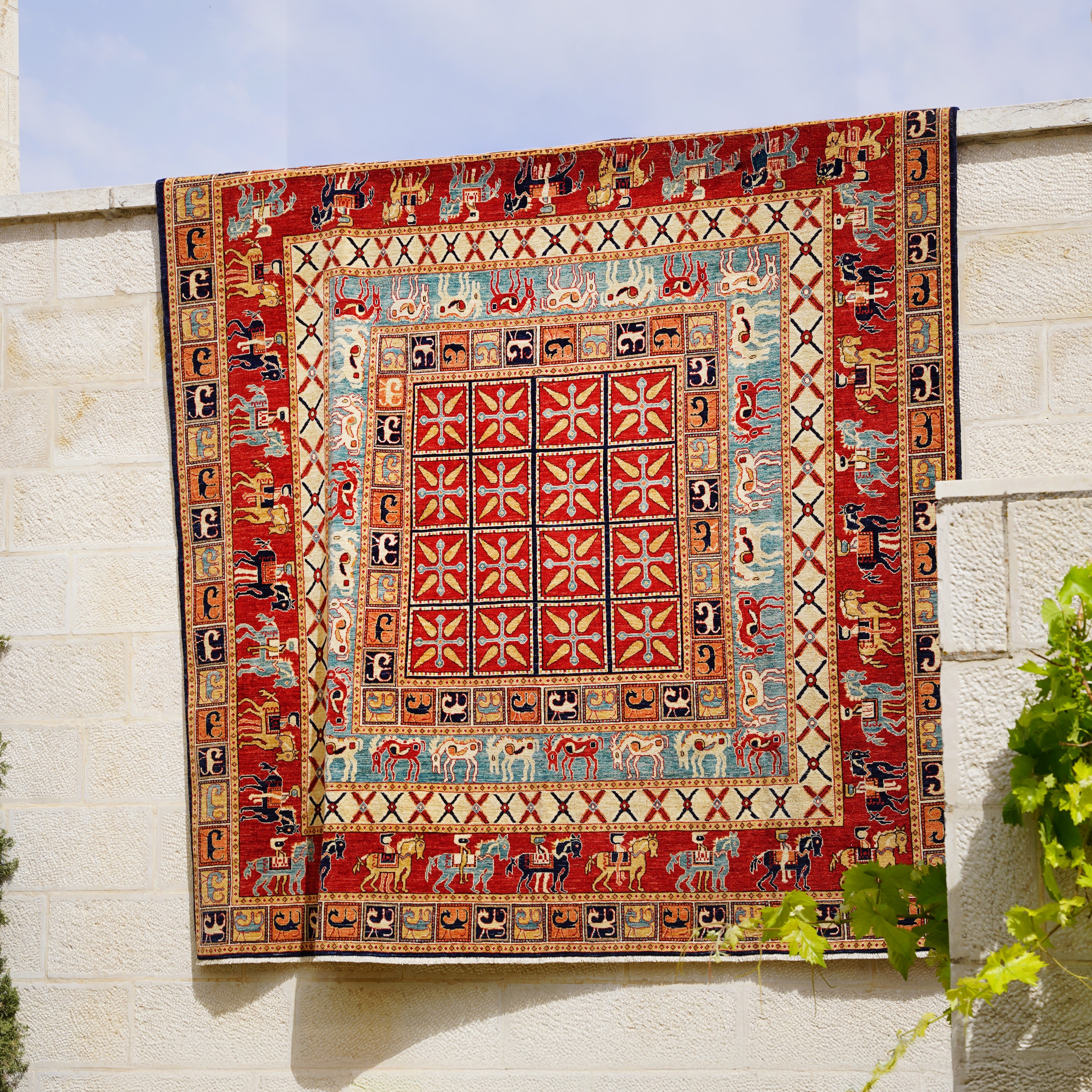 Pazyrak II Hand-knotted Rug