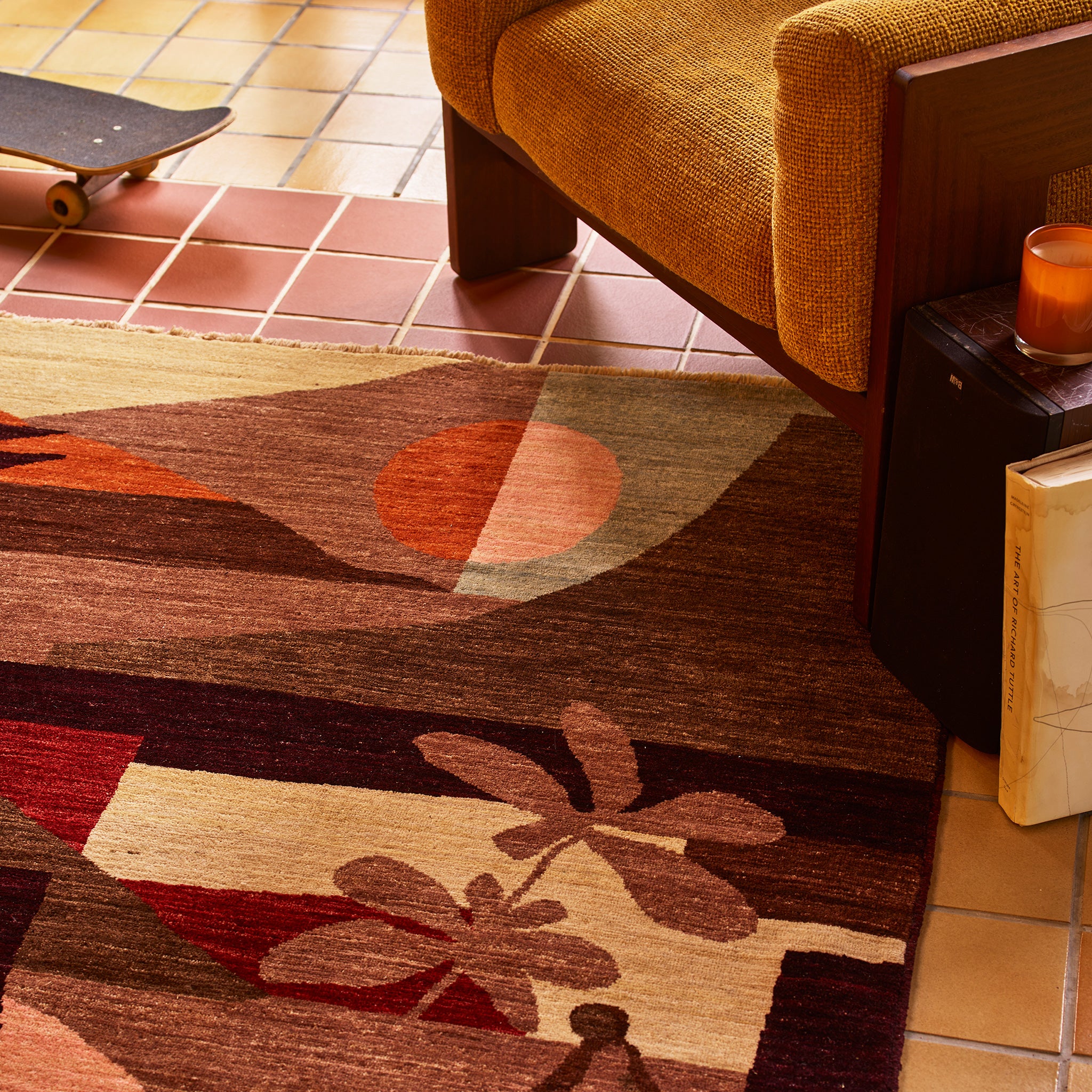 Azadi Skateistan Hand-knotted Rug