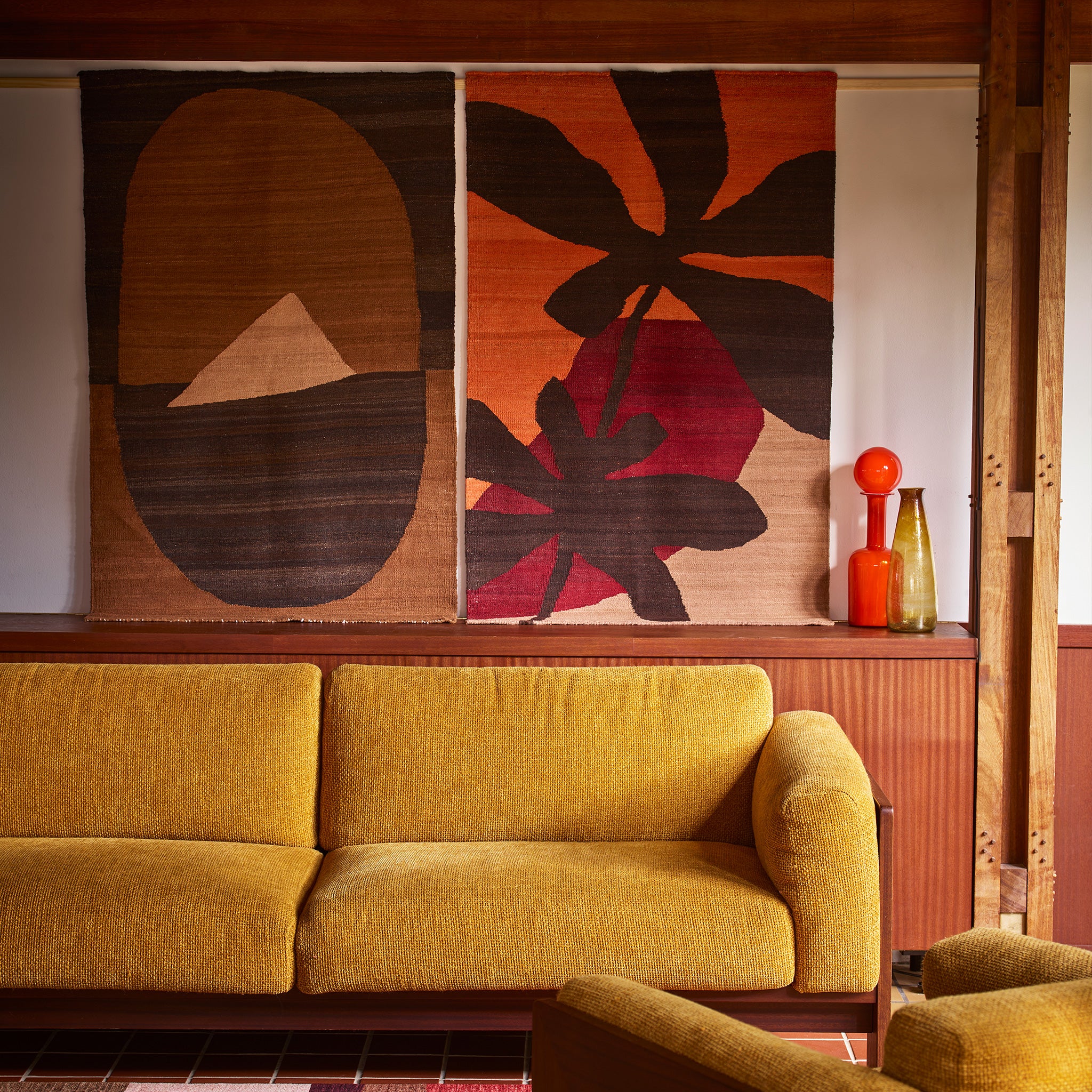 Omid Flatweave Tapestry