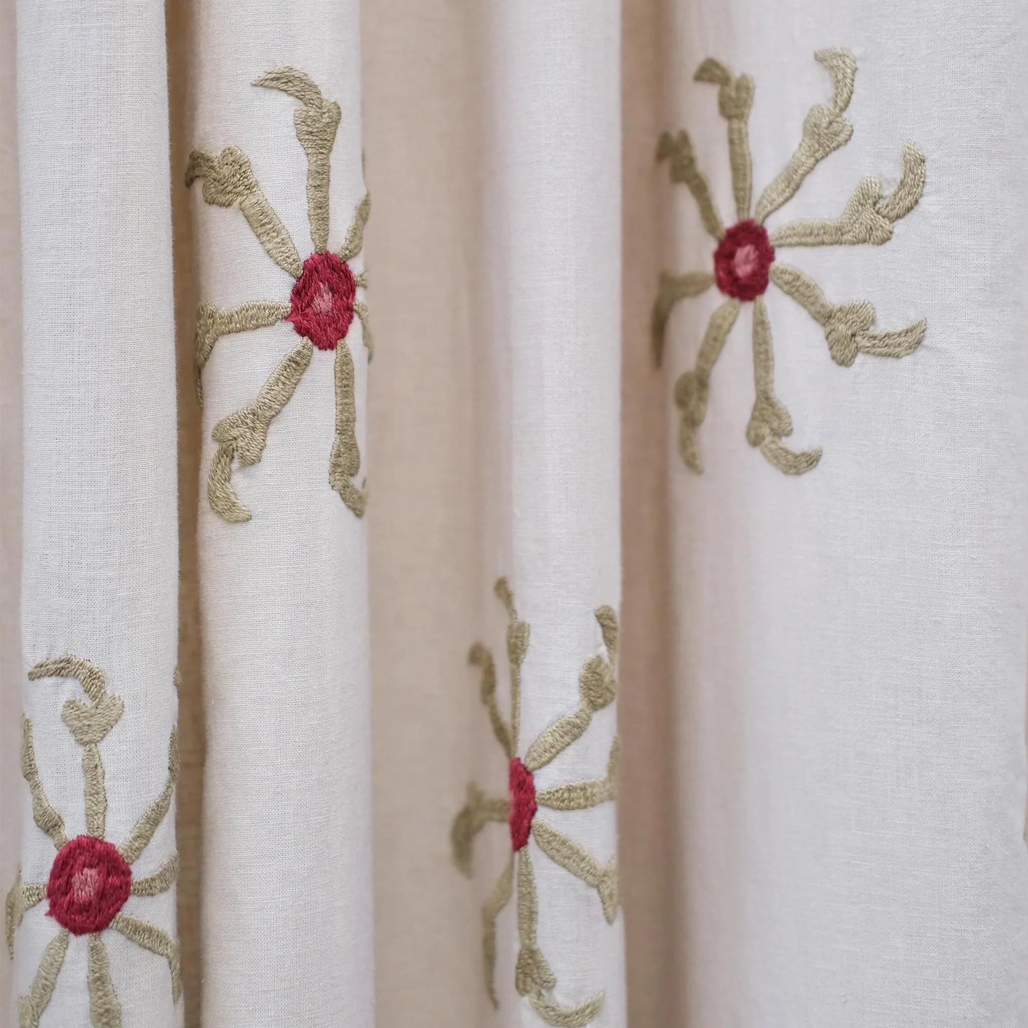 Hand-embroidered Fabrics