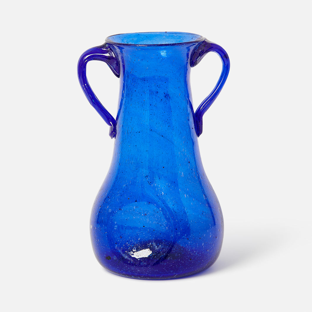 Glass Vase with Handles