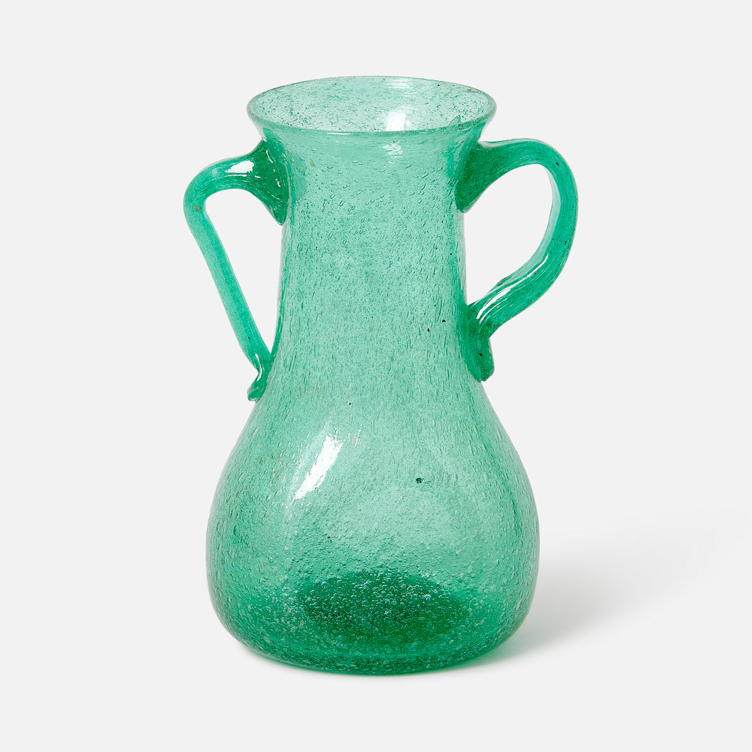 Glass Vase with Handles