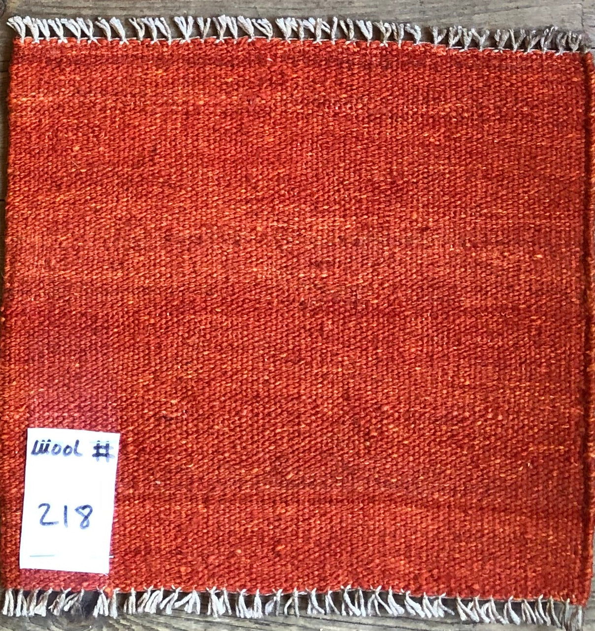 Flatweave Rug Samples