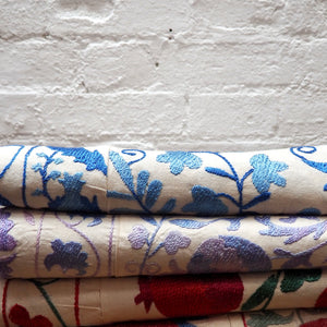 Azure Silk Suzani