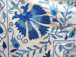 Azure Silk Suzani