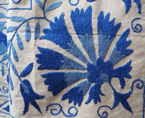 Azure Silk Suzani