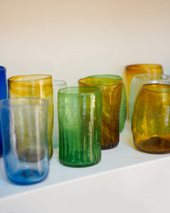 Tall Glass Tumblers | Set of 6