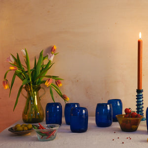 Glass Vase with Handles