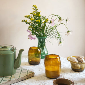 Mini Glass Vases | Set of 2