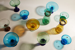 Glass Dotted Bowl