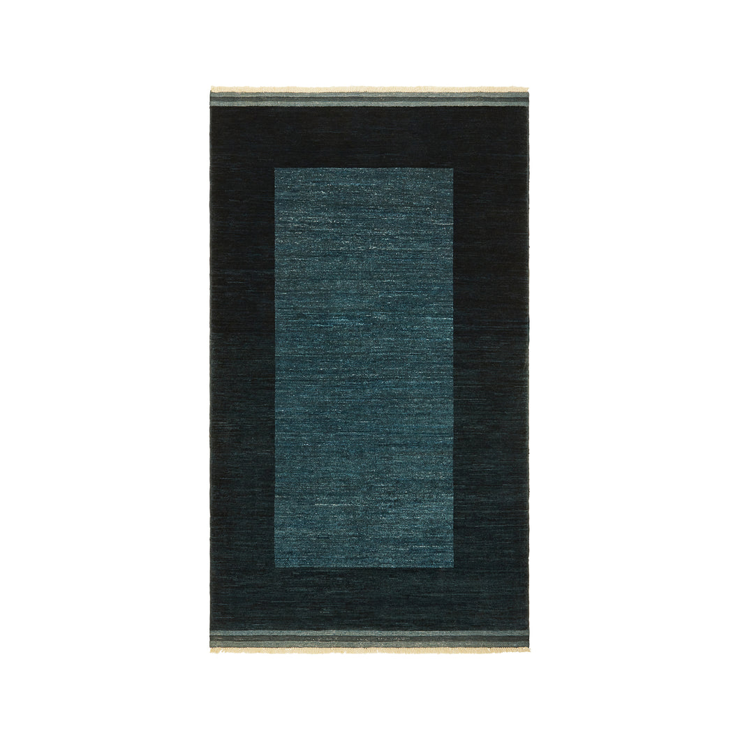 Border Carpet - Teal