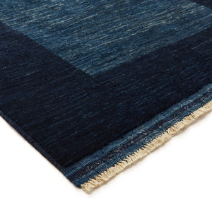 Border Carpet - Navy