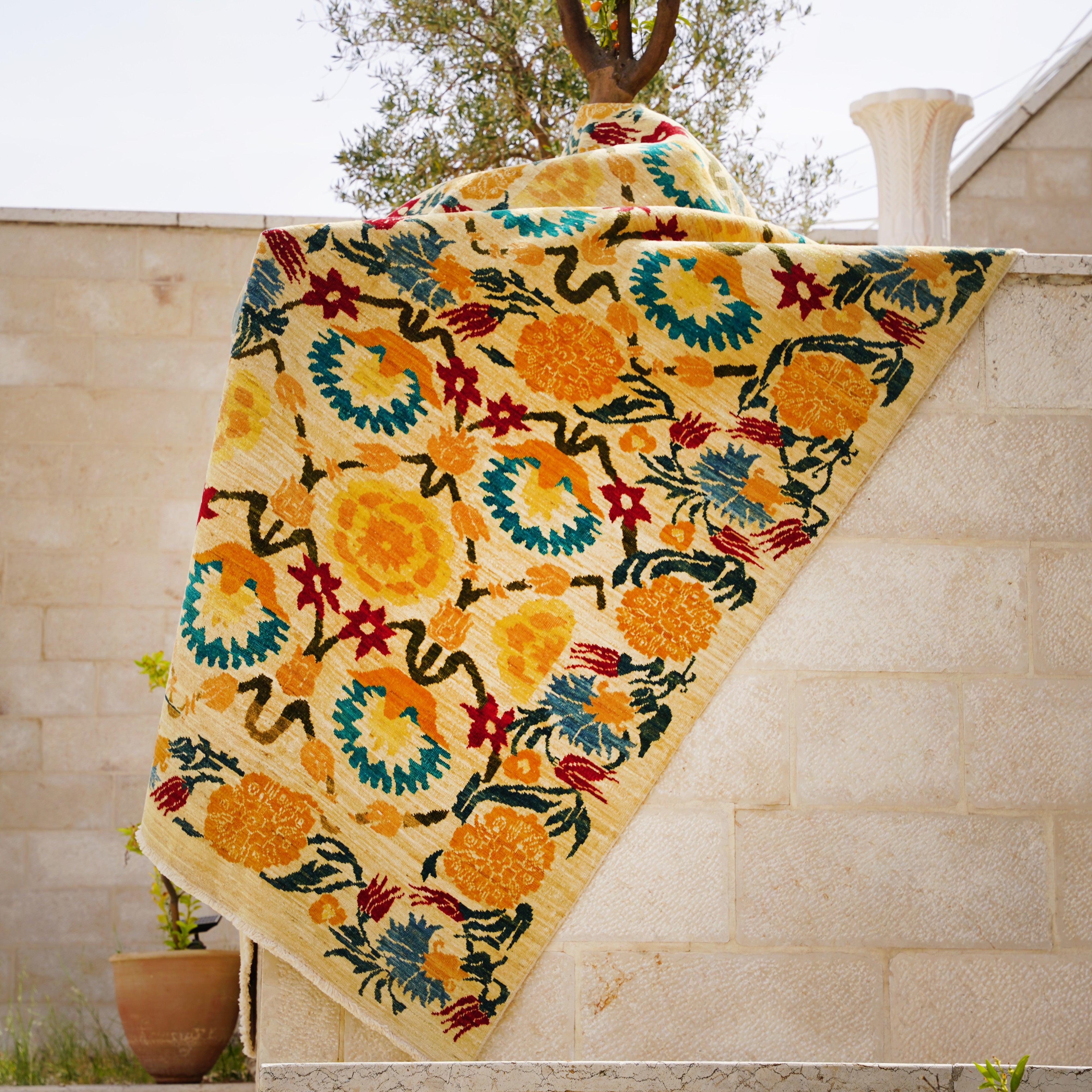 Bahaar Hand-knotted Rug