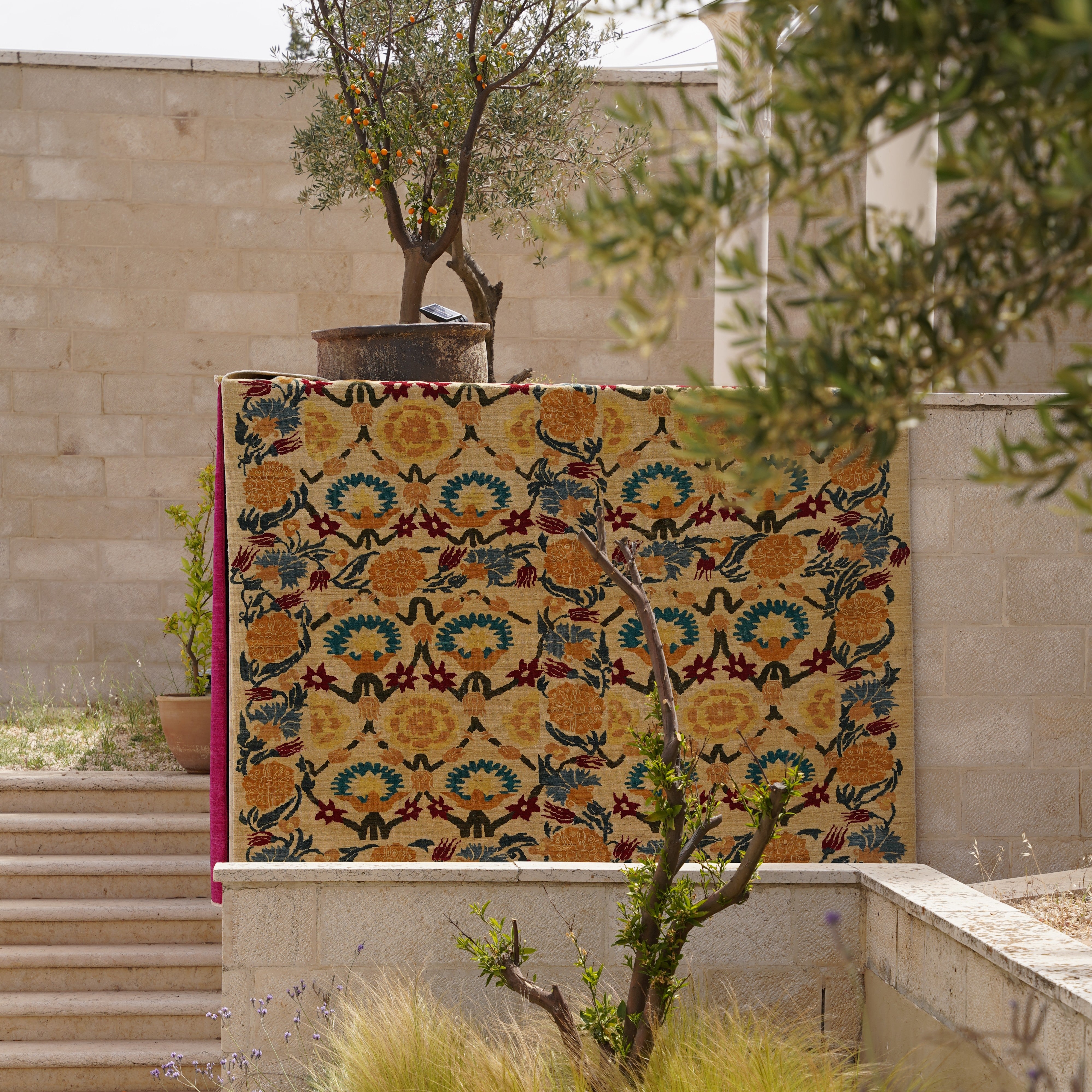 Bahaar Hand-knotted Rug