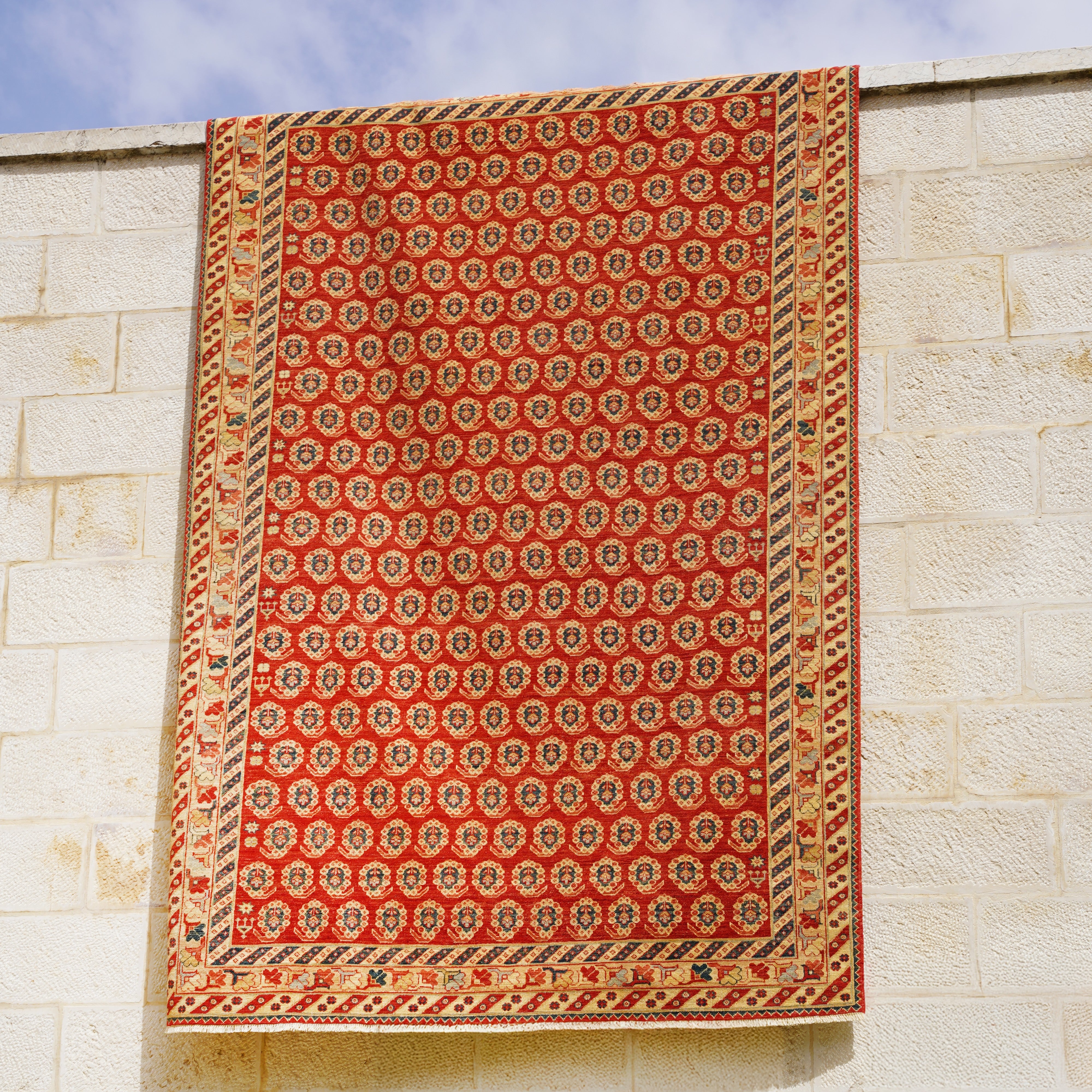 Boteh Hand-knotted Rug