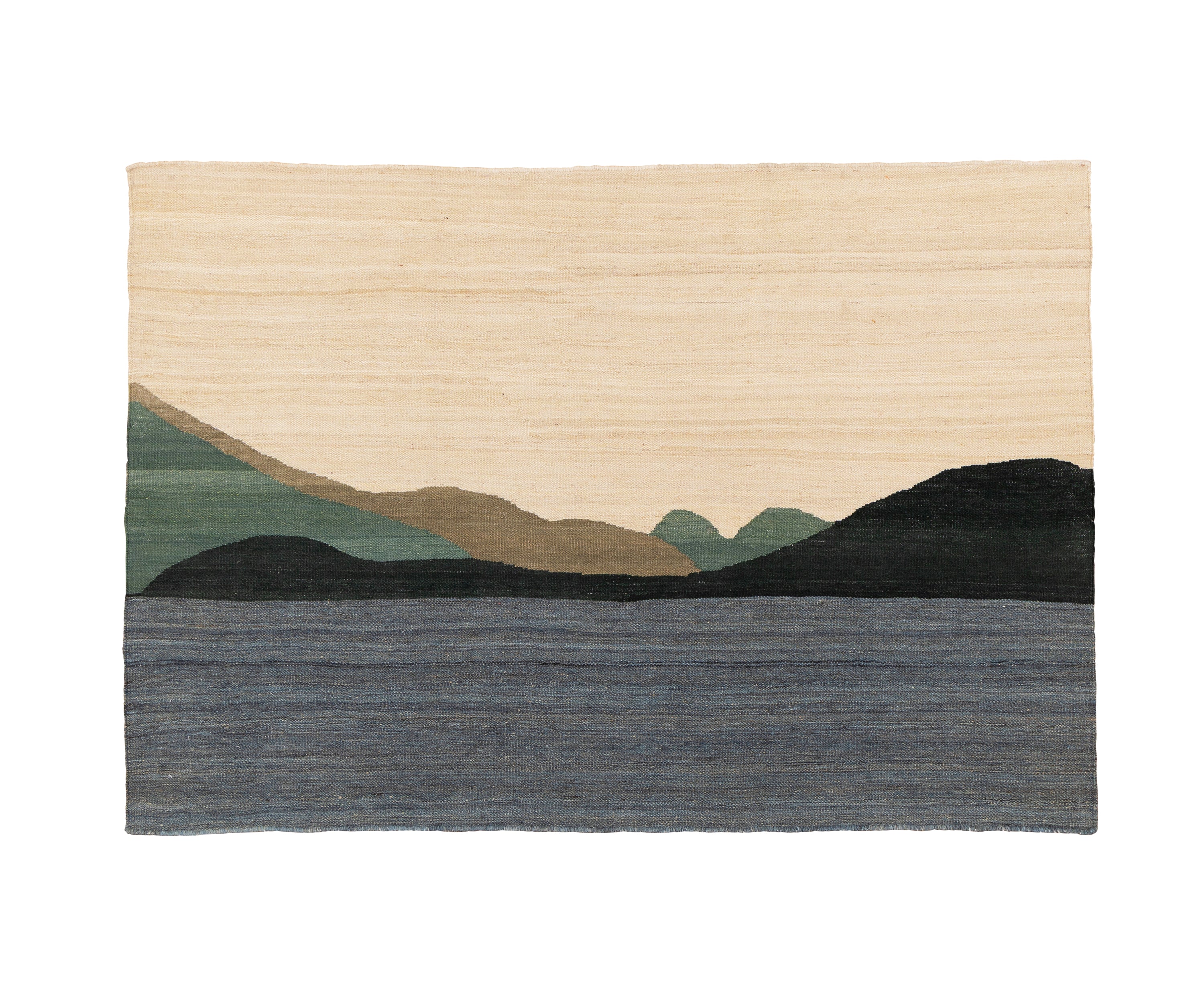 Connecting Landscapes VI Flatweave Rug