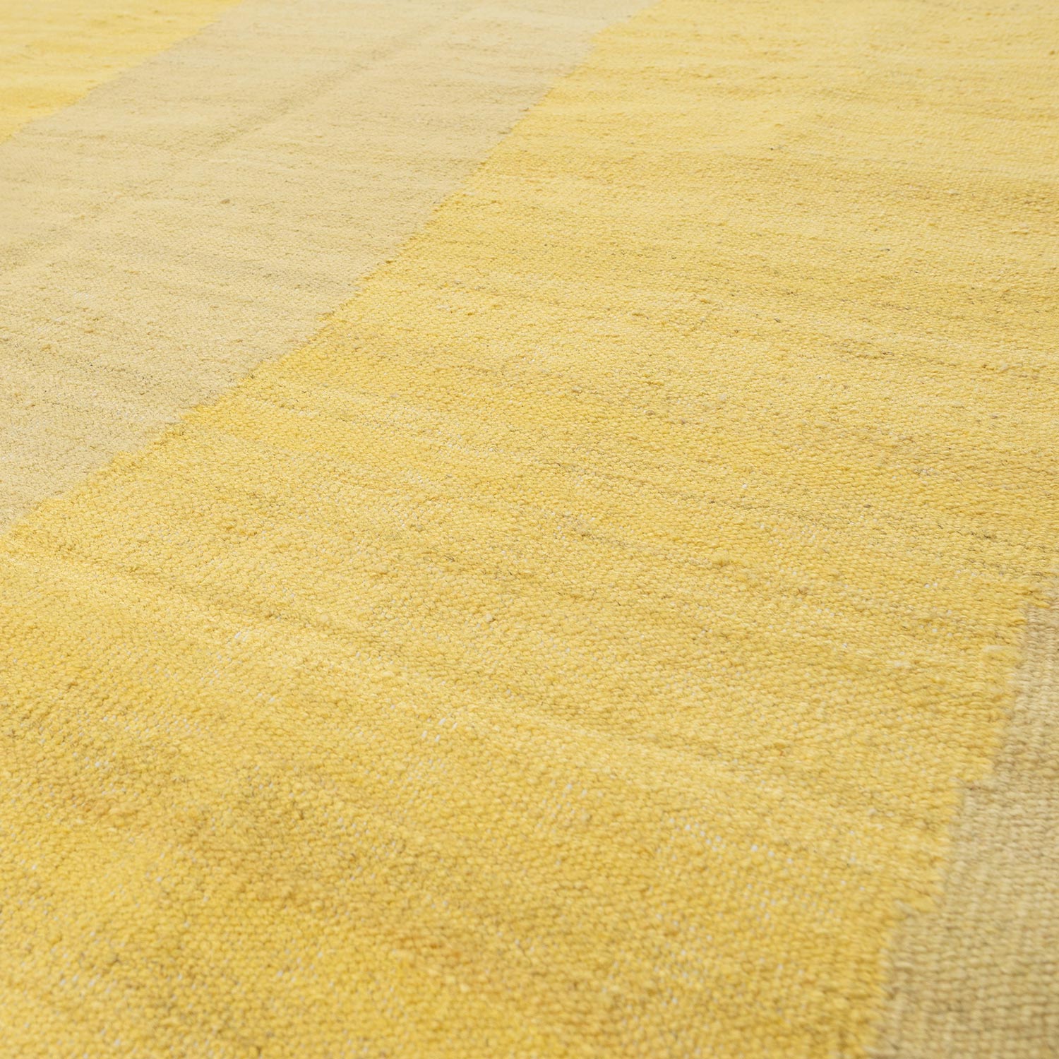 Nowar Flatweave Rug - Yellow detail
