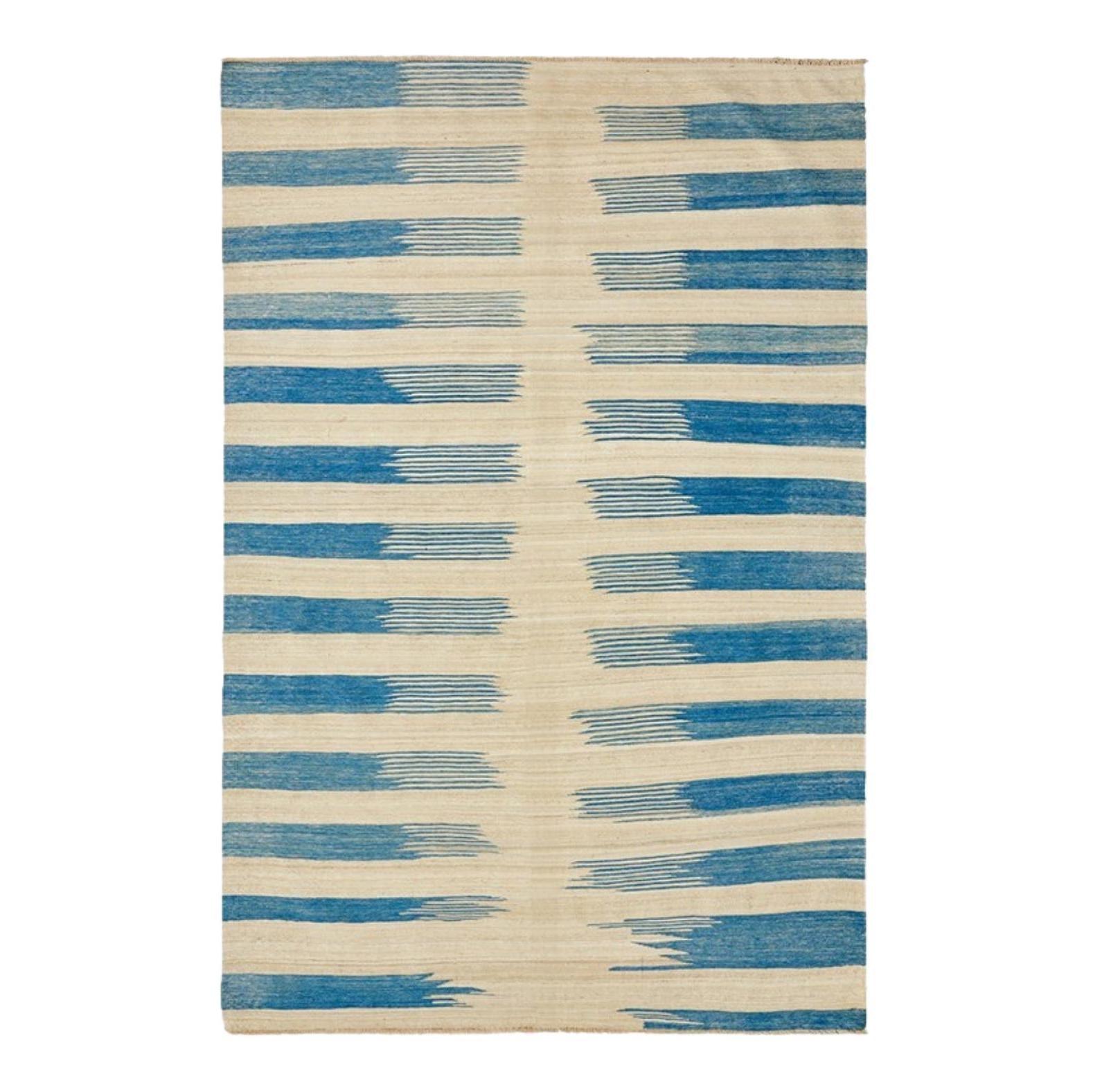Band-e Amir Flatweave Rug - Blue