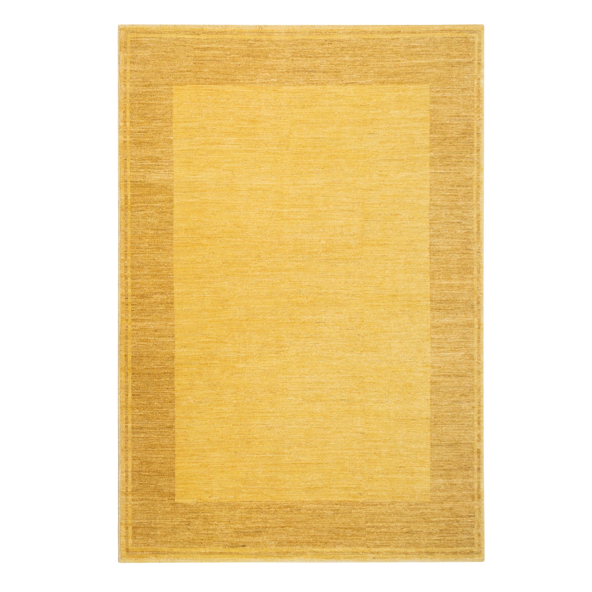 Border Hand-knotted Rug