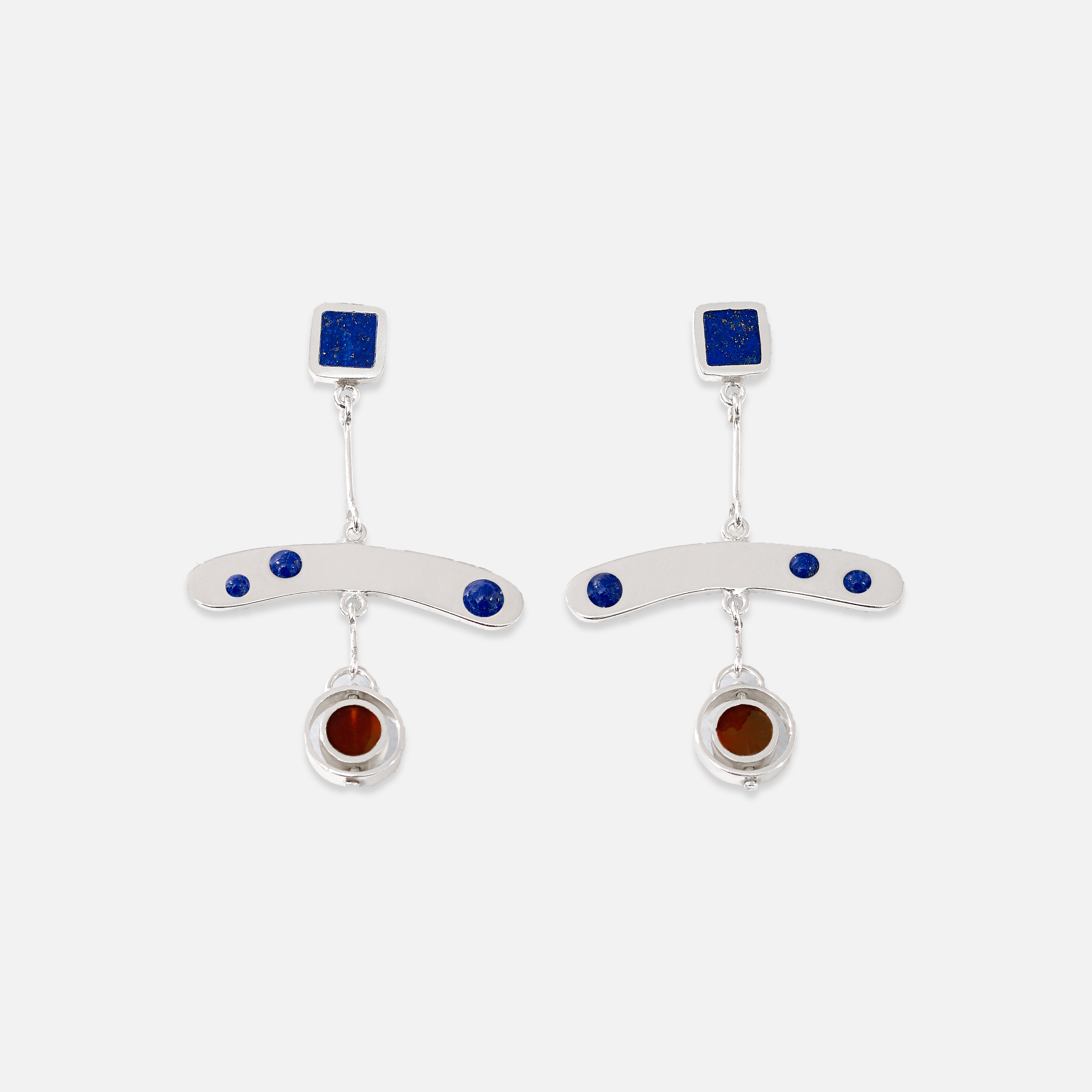 ISHKAR Malalai Silver Earrings