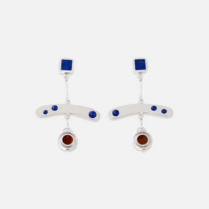 ISHKAR Malalai Silver Earrings