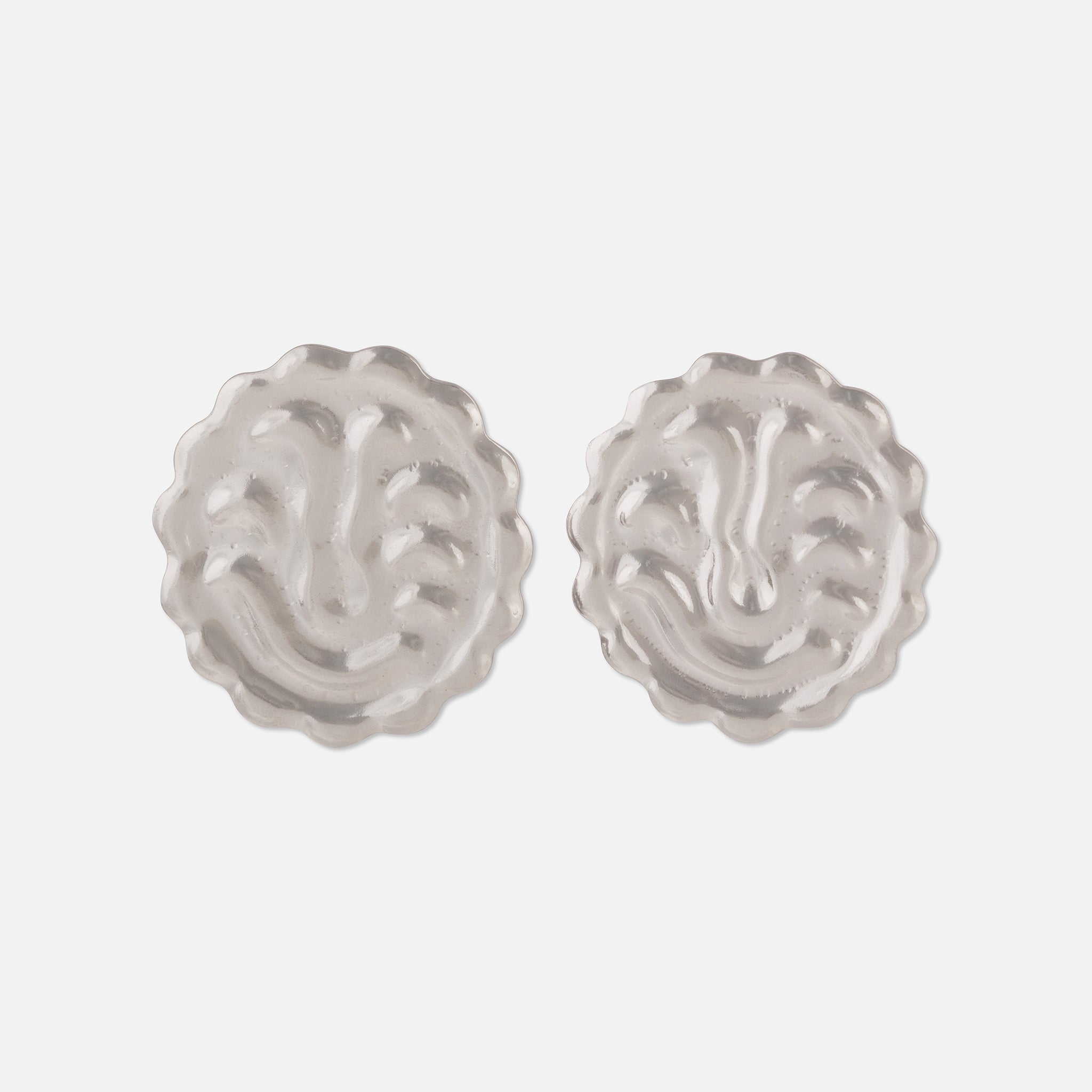 Scalloped Naan Earrings