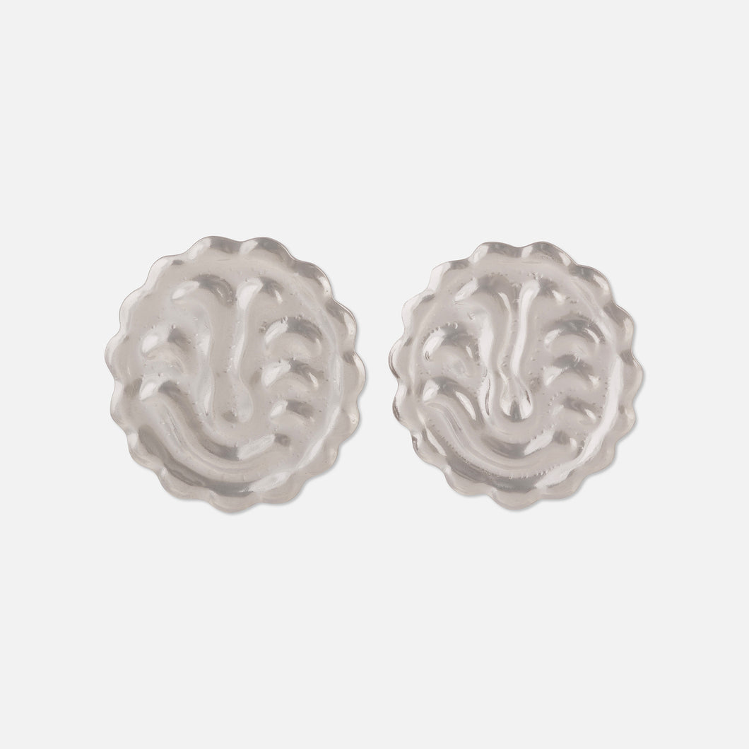 Scalloped Naan Earrings