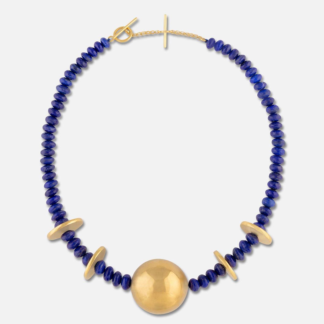 Zuhal Lapis Choker