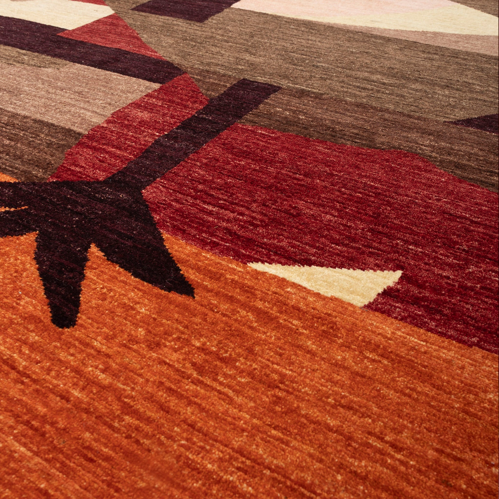 Azadi Skateistan Hand-knotted Rug