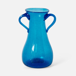 Glass Vase with Handles