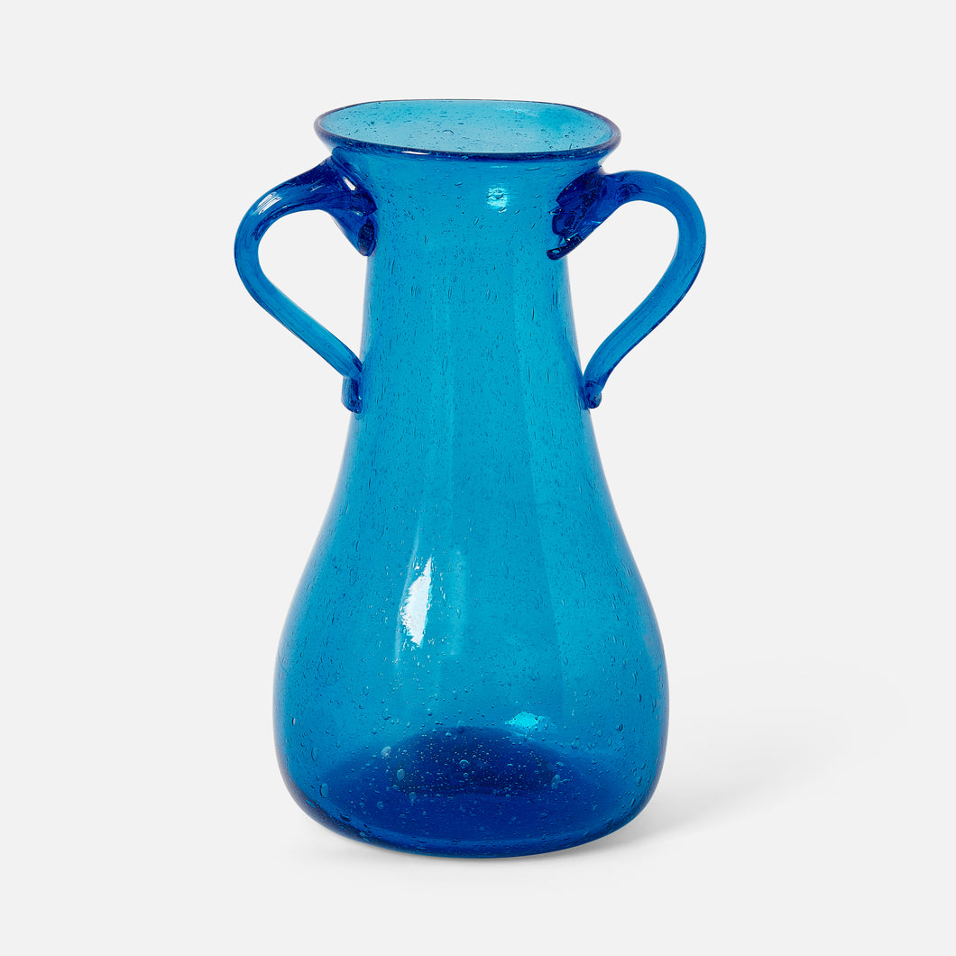 Glass Vase with Handles
