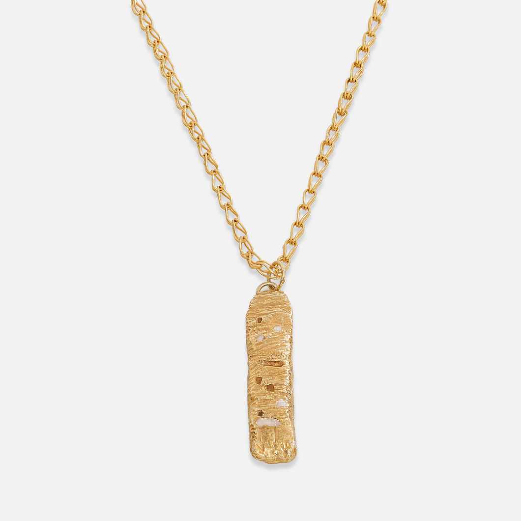 Zohak Necklace - Spinel - Handmade Chain -ISHKAR