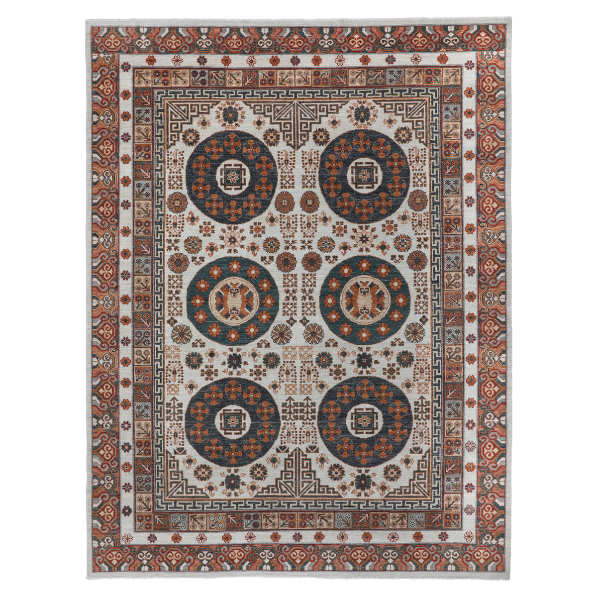 Khotan XIII Hand-Knotted Rug