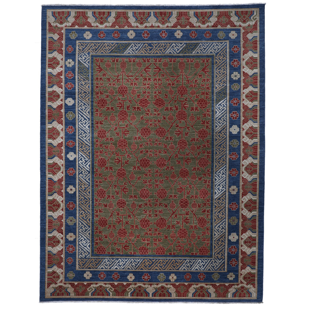 Khotan VI Hand-Knotted Rug
