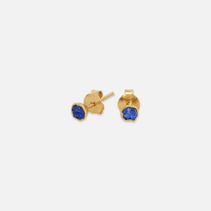 Lapis Cradle Studs