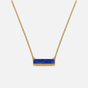 Hewn Lapis Pendant