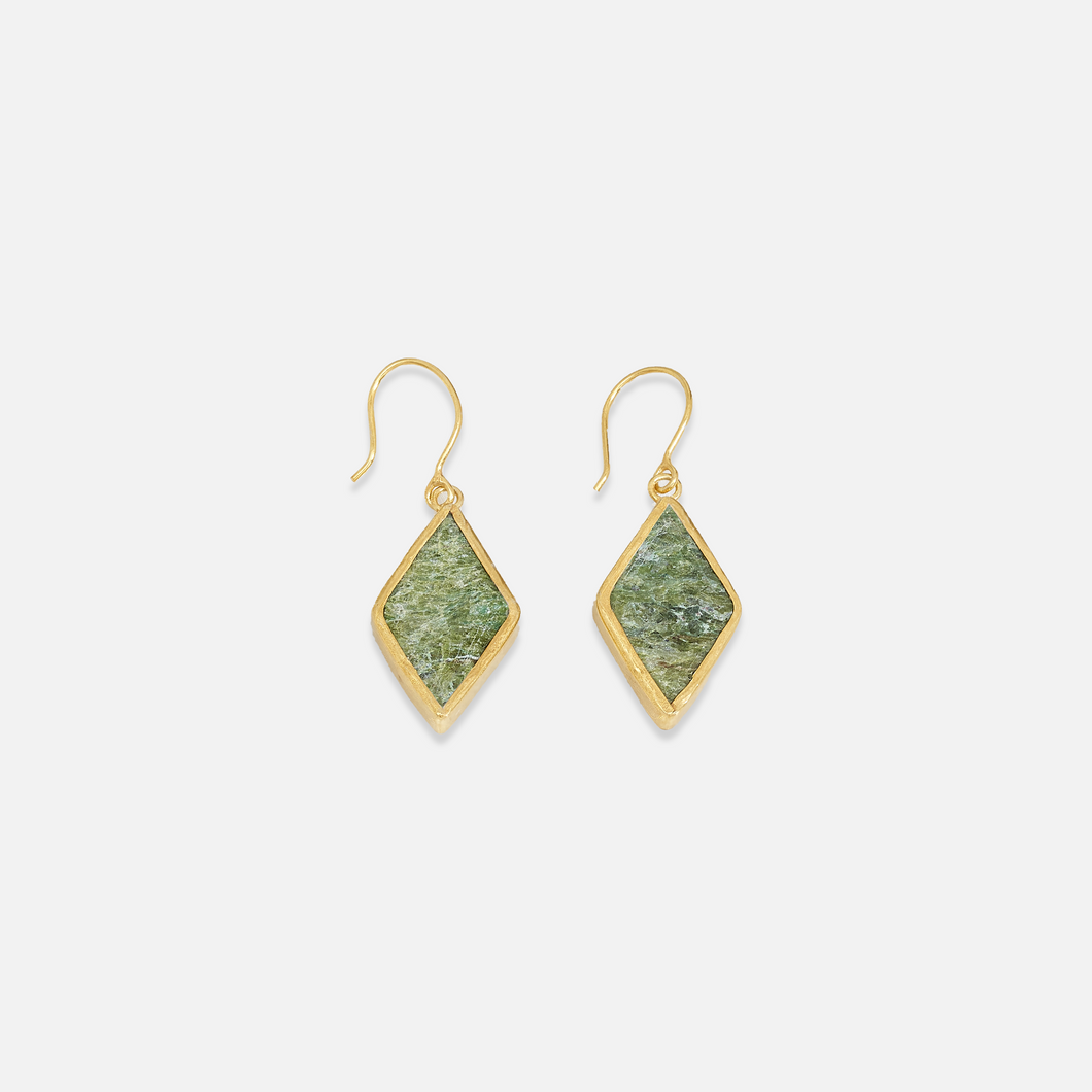 Rabia Earrings, Turquoise