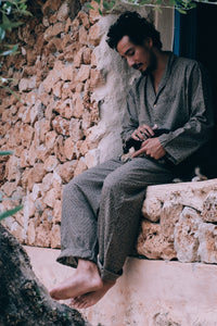 Men's Clay Ajrak Pyjamas - ISHKAR